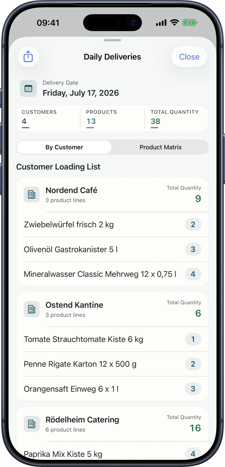 Delivery & Logistics